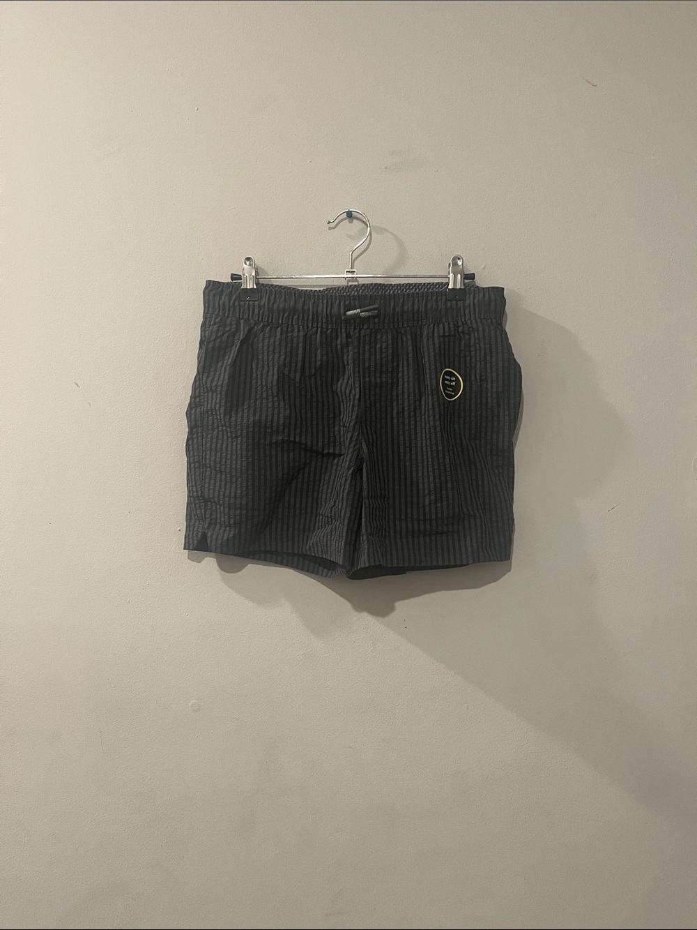 art class Black Pinstripe Athletic Shorts